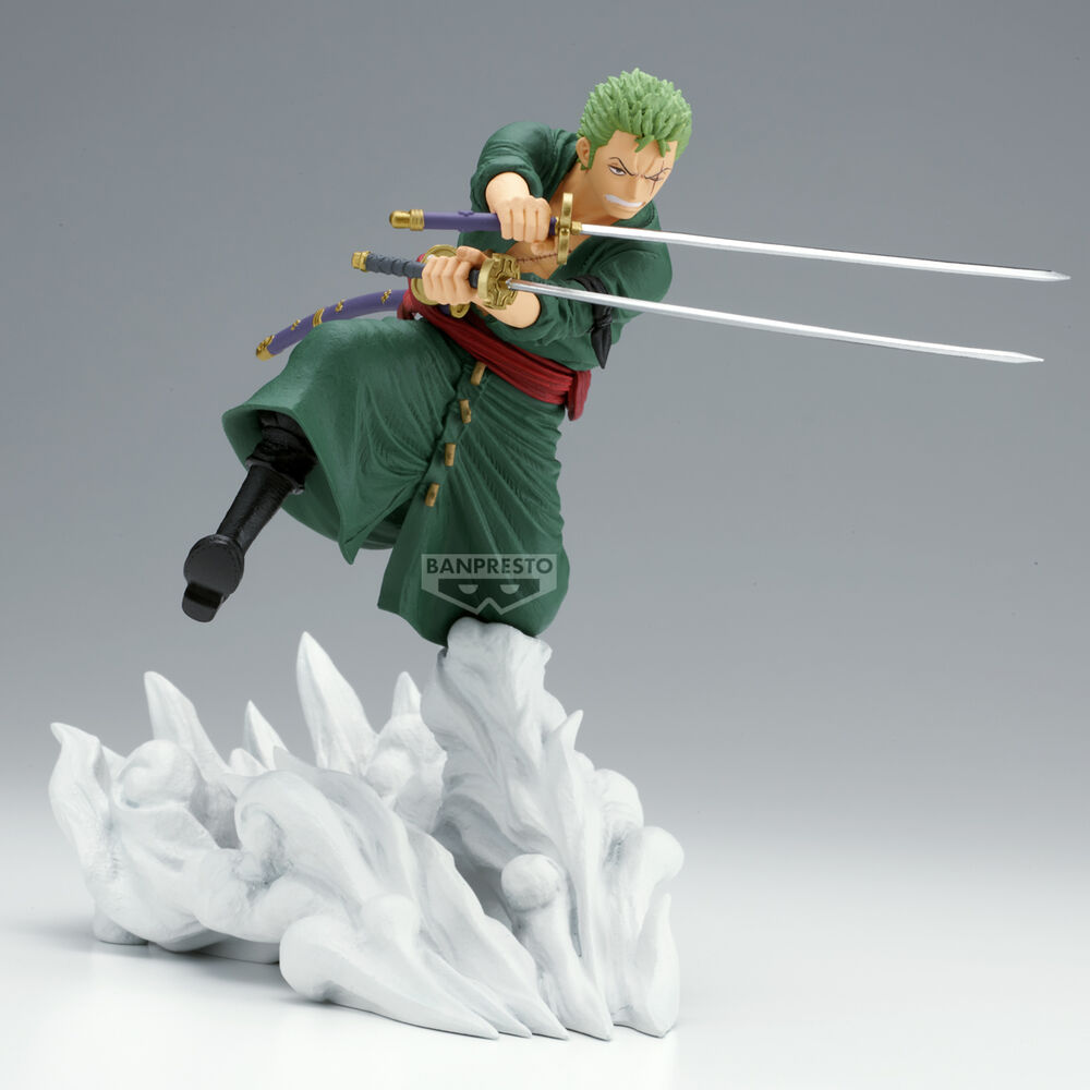 Figura Roronoa Zoro Senkozekkei One Piece 15cm