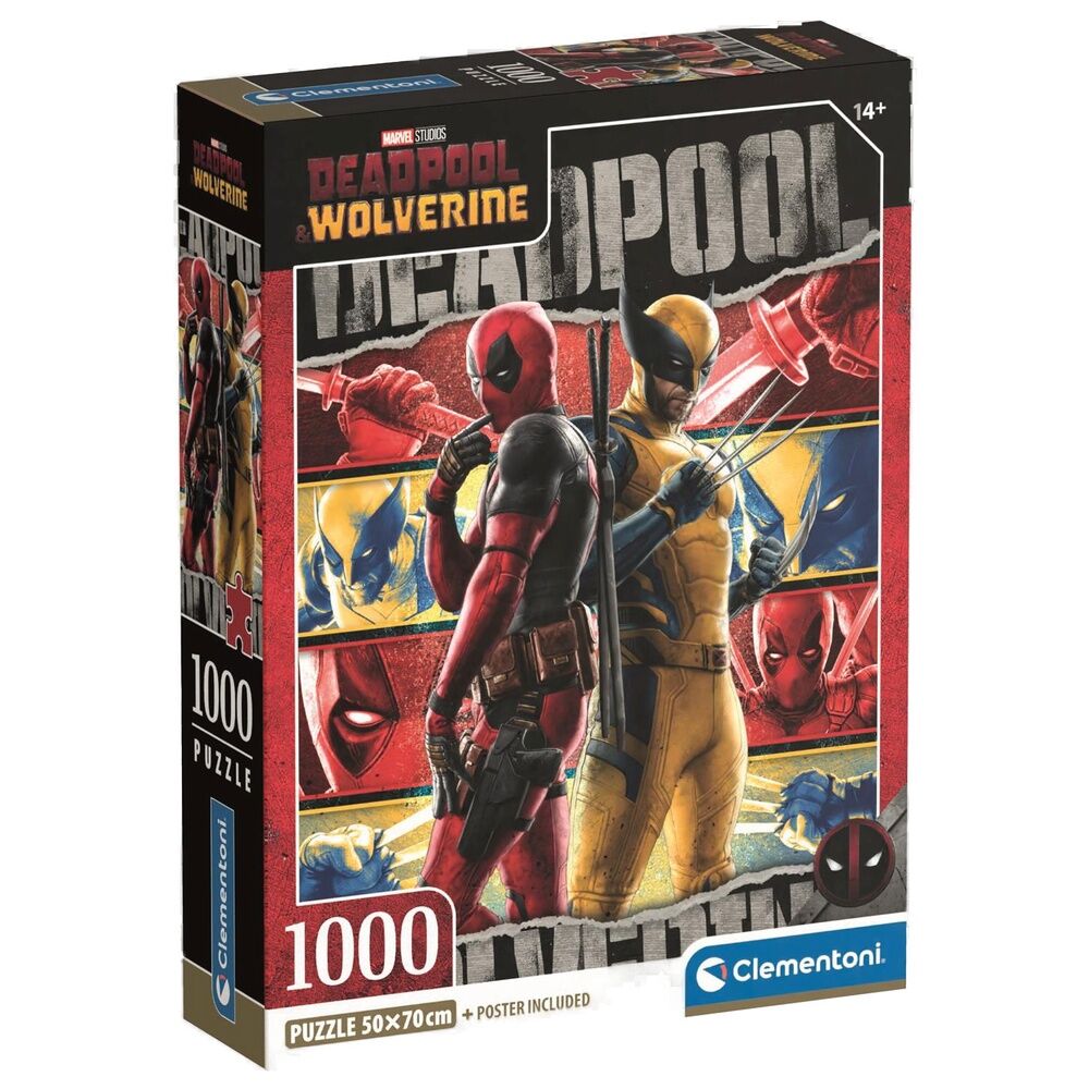 Puzzle Deadpool Marvel 1000pzs