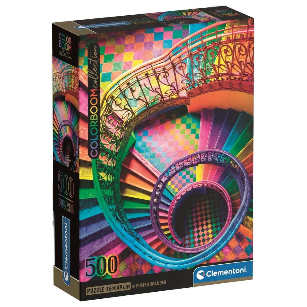 Puzzle Stairs Color Boom 500pzs