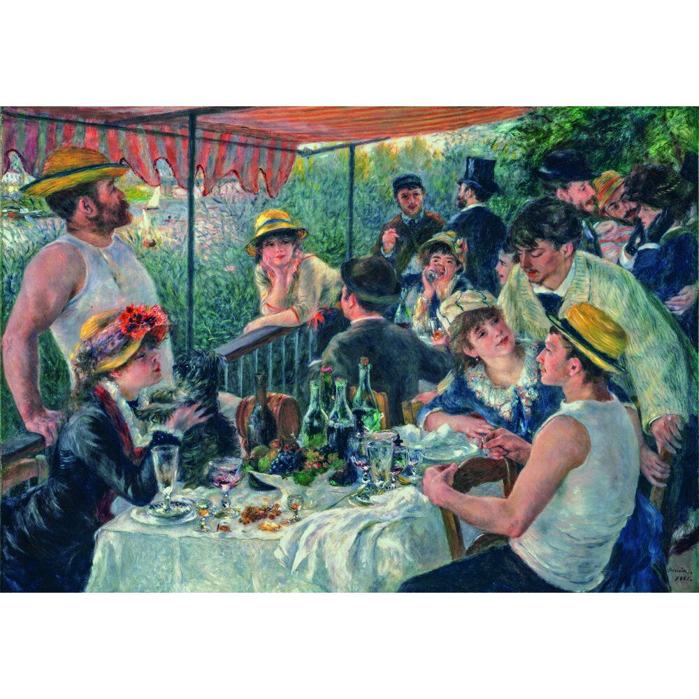 Puzzle Luncheon of the Boating Party Renoir Museum 1000pzs