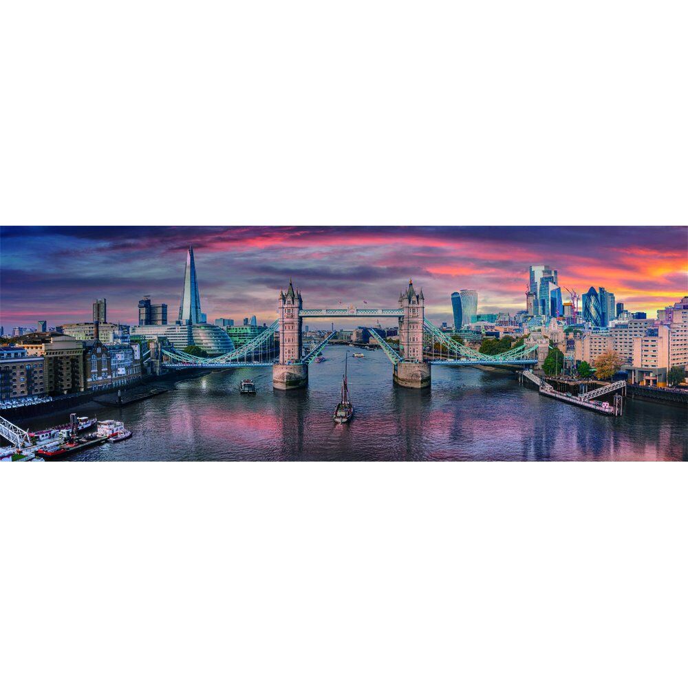 Puzzle Panorama Across the River Thames High Quality 1000pzs