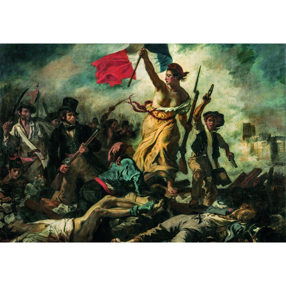 Puzzle Liberty Leading the People Delacroix Museum 1000pzs