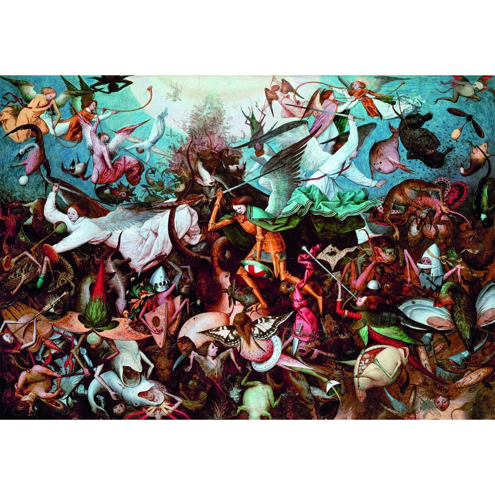 Puzzle The Fall of the Rebel Angels Bruegel Museum 1000pzs