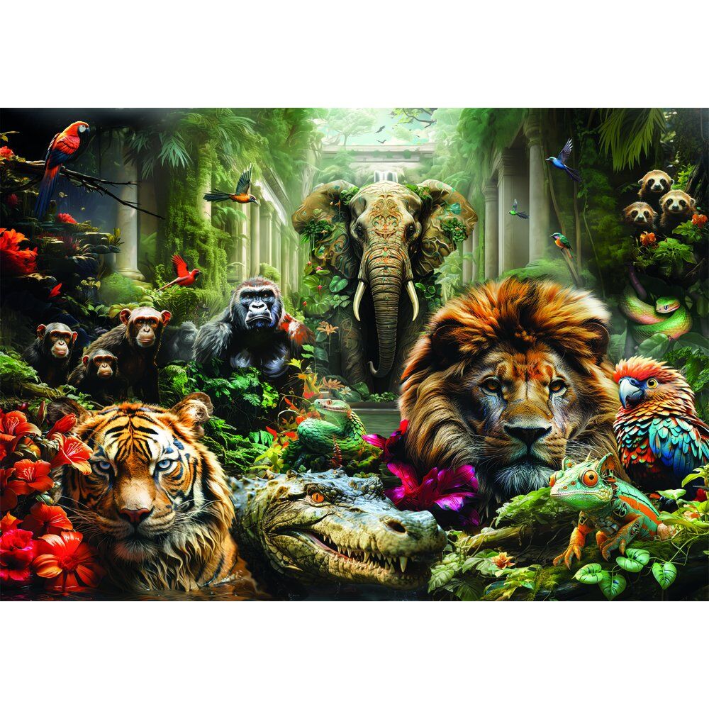 Puzzle Mystic Jungle High Quality 1000pzs