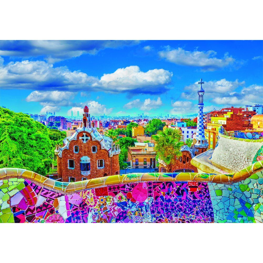 Puzzle Park Guell Barcelona High Quality 1000pzs