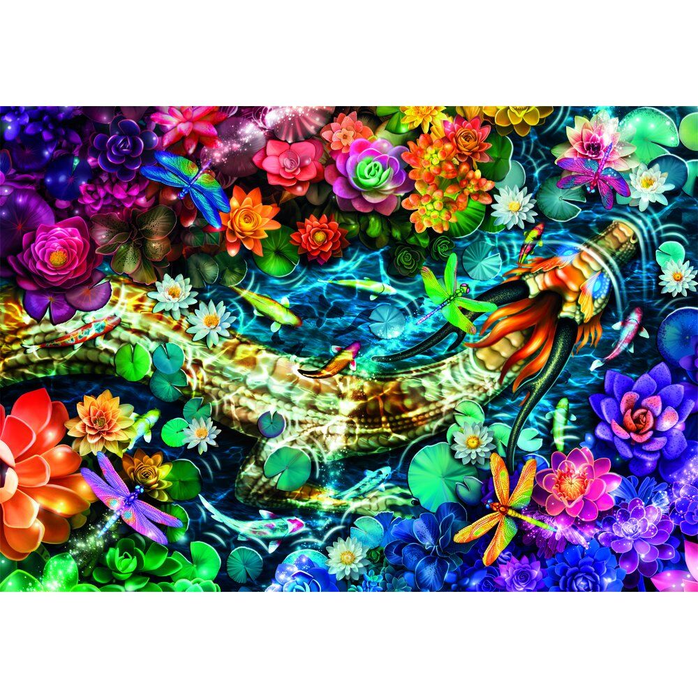 Puzzle Koi River High Quality 1000pzs