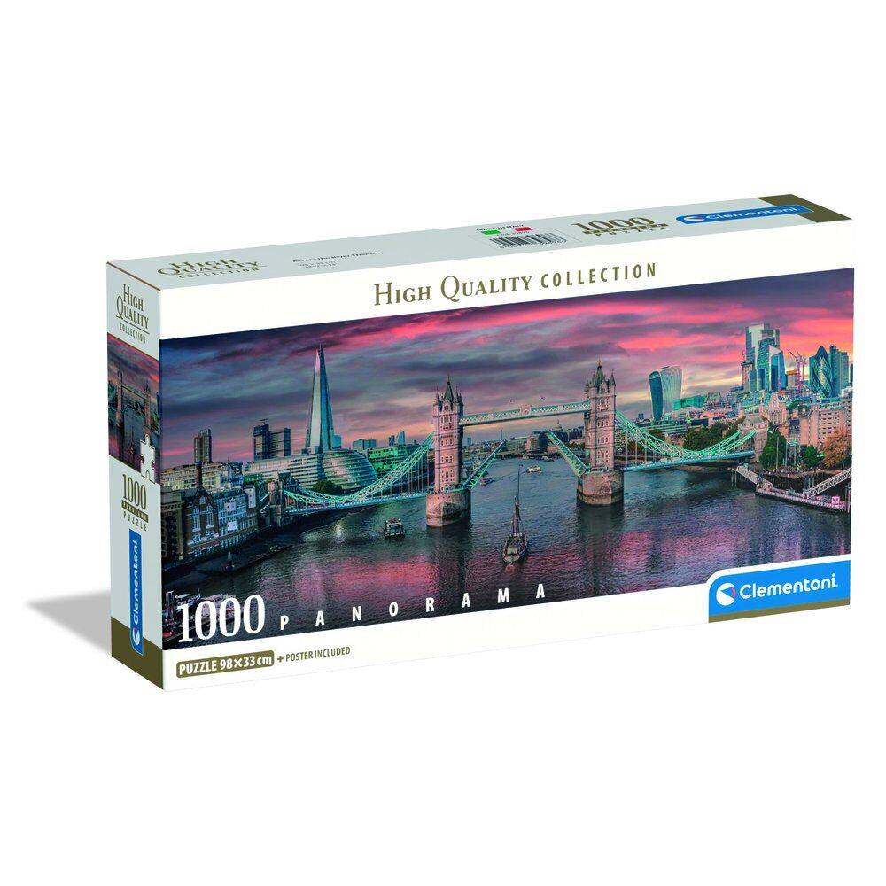 Puzzle Panorama Across the River Thames High Quality 1000pzs
