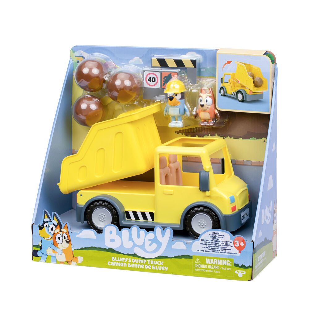 Camion Volquete + figuras Bluey - Imagen 3