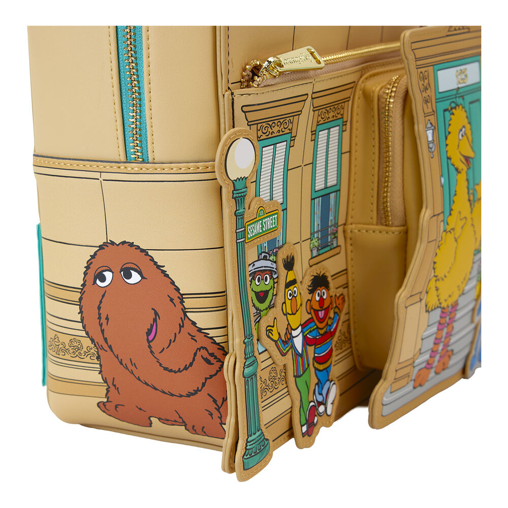 Mochila Corner Barrio Sesamo Loungefly 30cm - Imagen 4