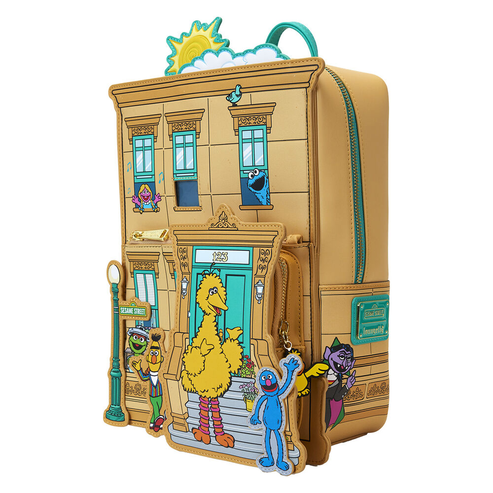 Mochila Corner Barrio Sesamo Loungefly 30cm - Imagen 8