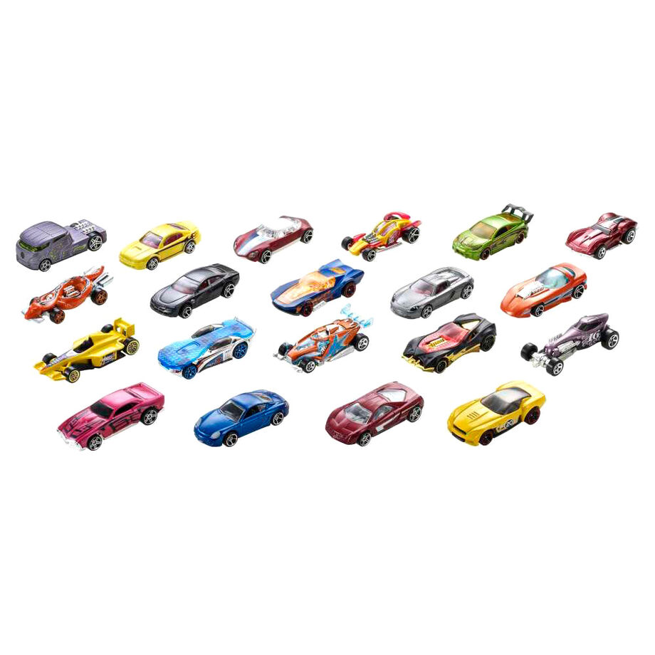 Blister 20 coches Hot Wheels surtido