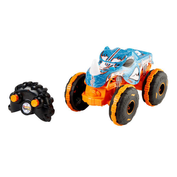 Coche radio control Rhinomite Monster Trucks Hot Wheels