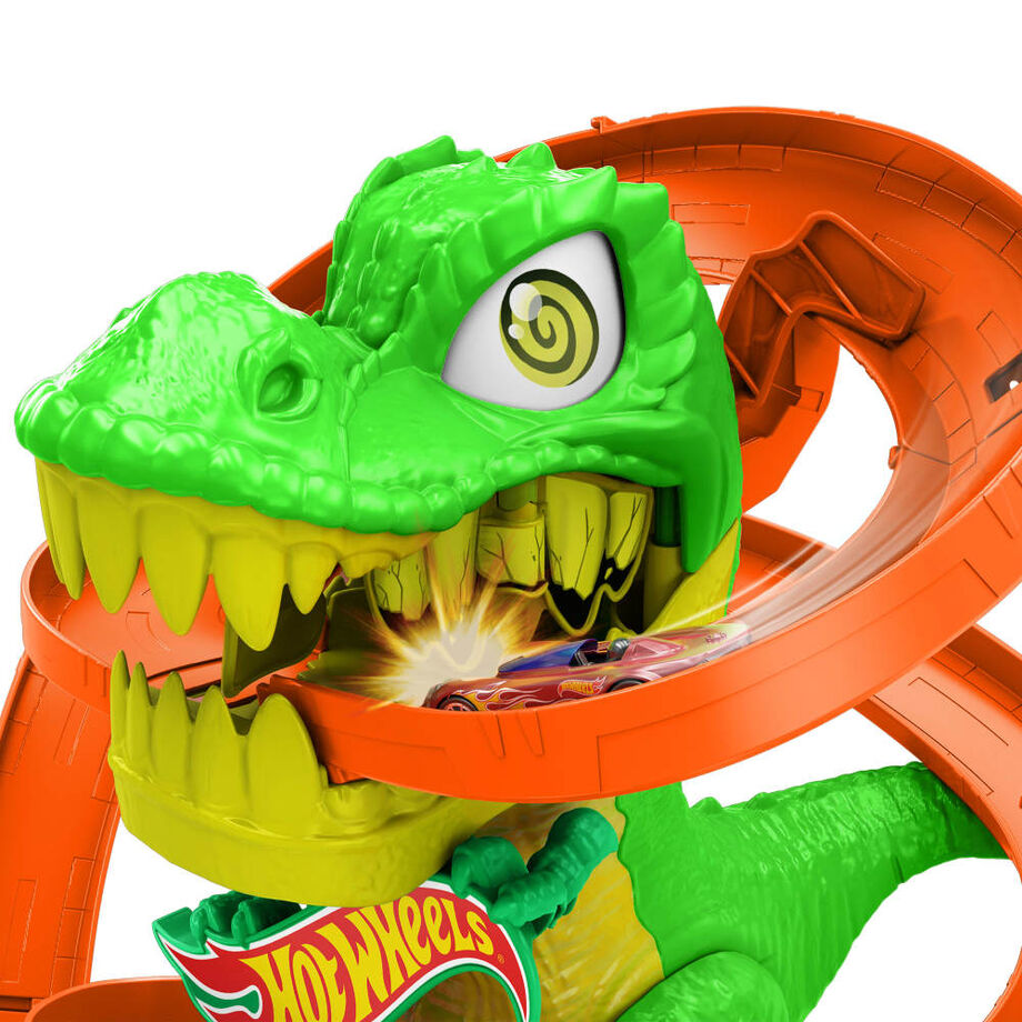 Pista Estacion de Bomberos T-Rex City Hot Wheels - Imagen 5