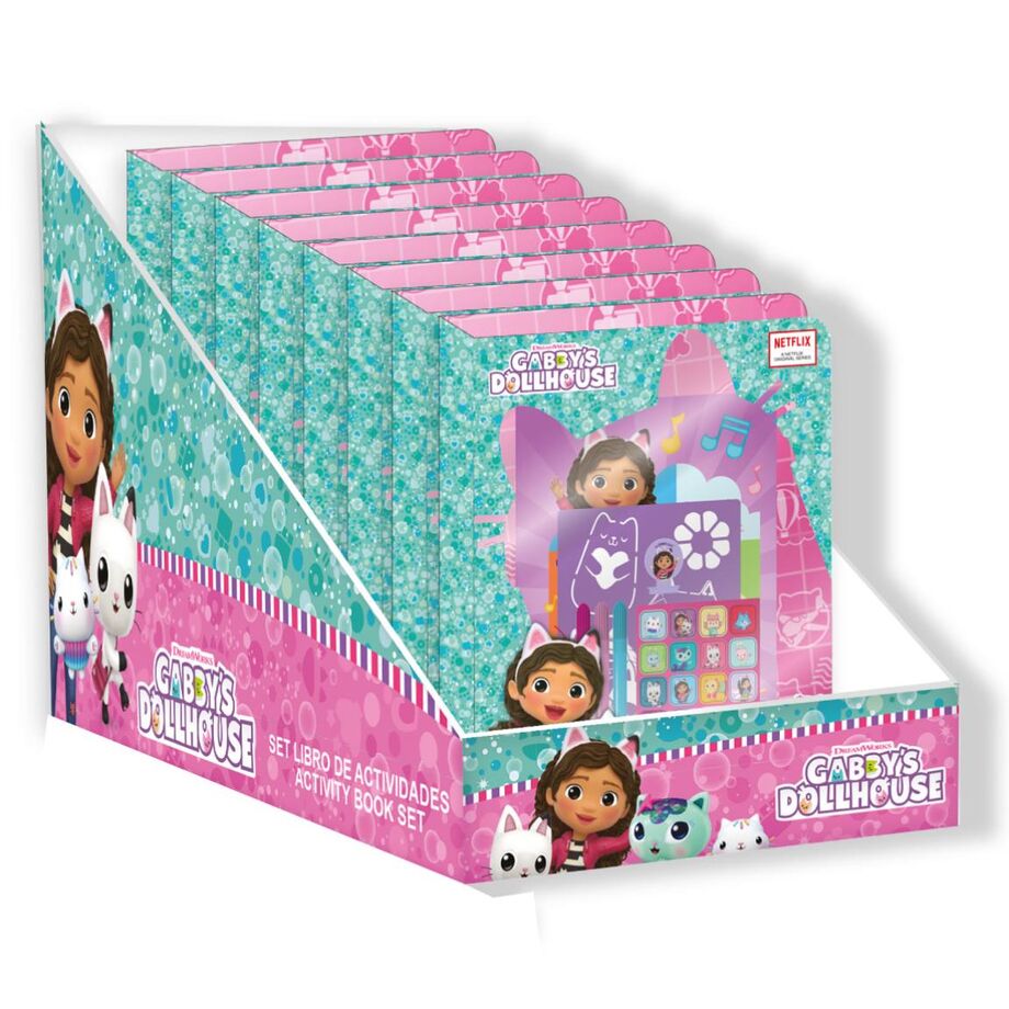 Set cuaderno La Casa de Muñecas de Gabby