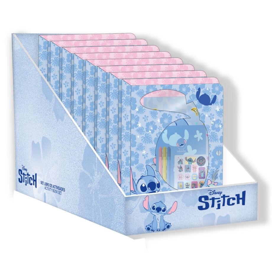 Set cuaderno Stitch Disney