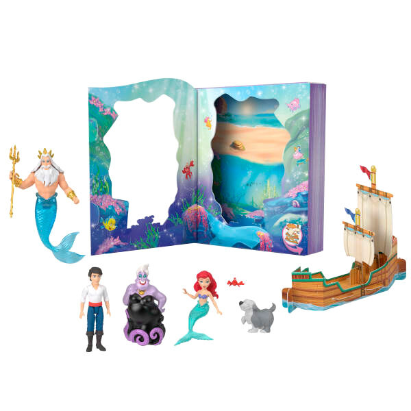 Mini Libro de Cuentos La Sirenita Disney