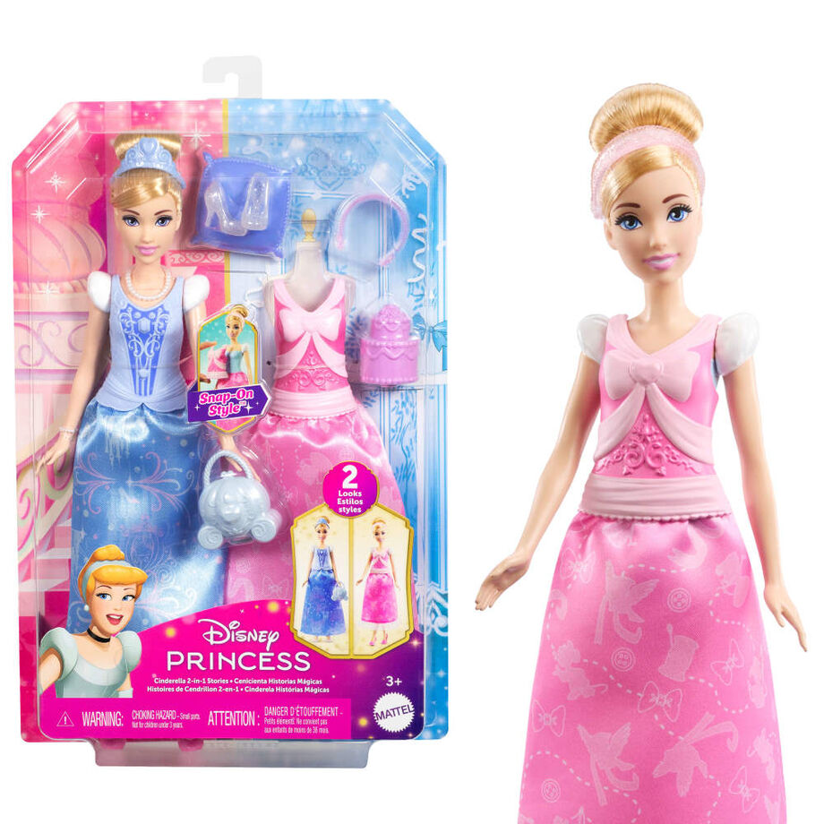 Muñeca Cenicienta Historias Magicas Princesas Disney