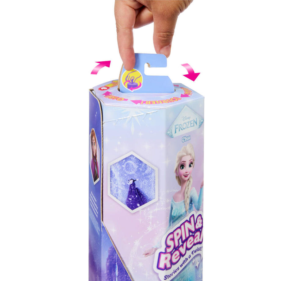 Muñeca Spin And Reveal Elsa Frozen Disney - Imagen 3
