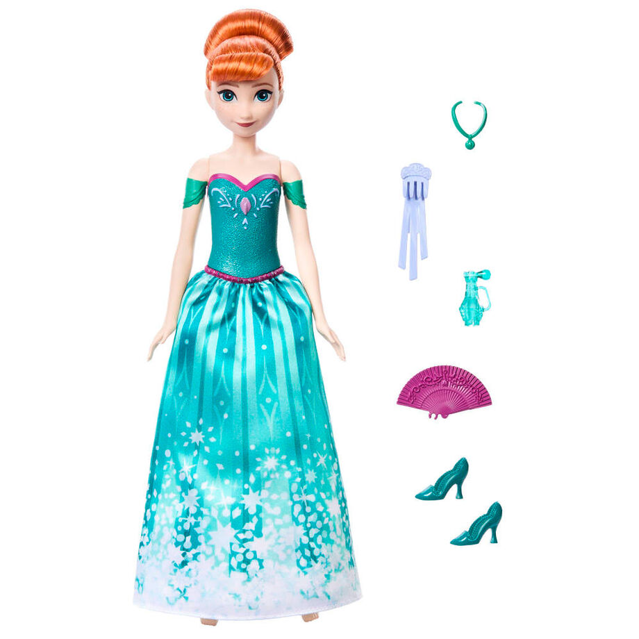 Muñeca Spin And Reveal Anna Frozen Disney - Imagen 3