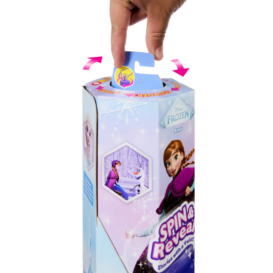 Muñeca Spin And Reveal Anna Frozen Disney - Imagen 4