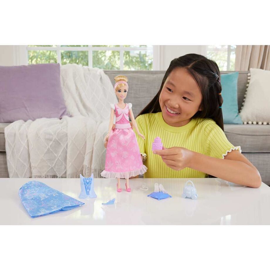 Muñeca Cenicienta Historias Magicas Princesas Disney - Imagen 6
