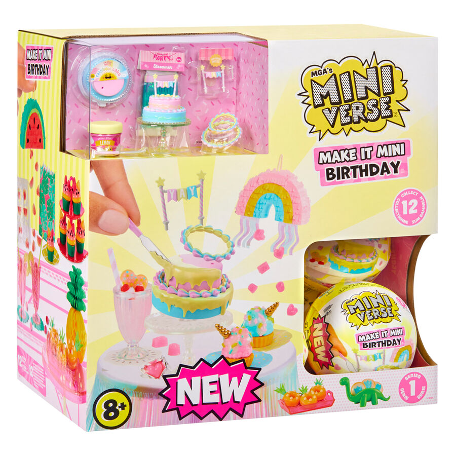 Capsula sorpresa Miniverse Make it Mini Celebracion surtido