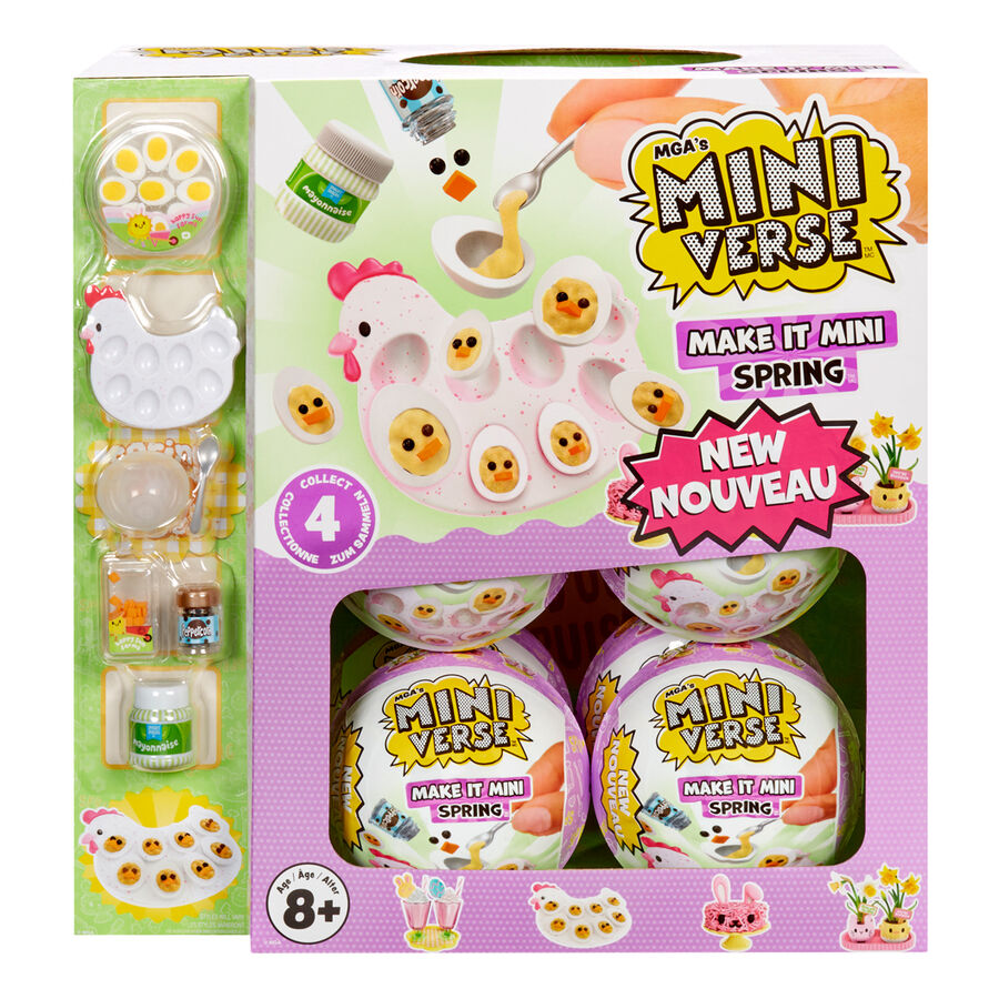 Capsula sorpresa Miniverse Make it Mini Spring surtido