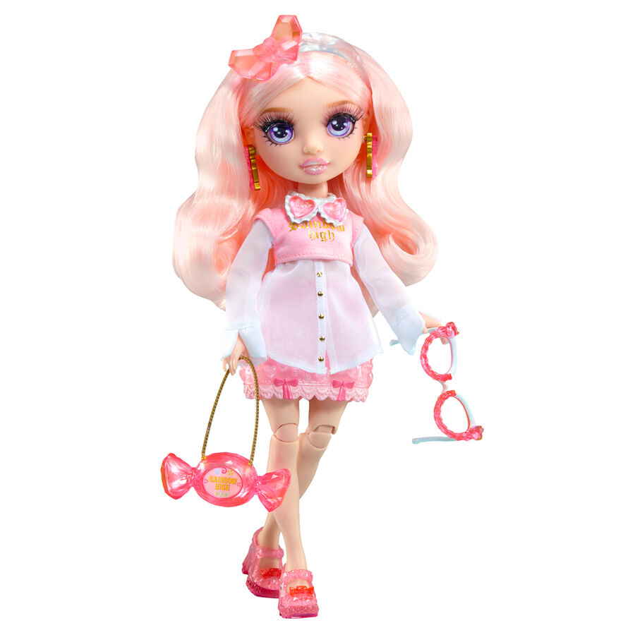 Muñeca Bella Crystal Fashion Rainbow High - Imagen 5