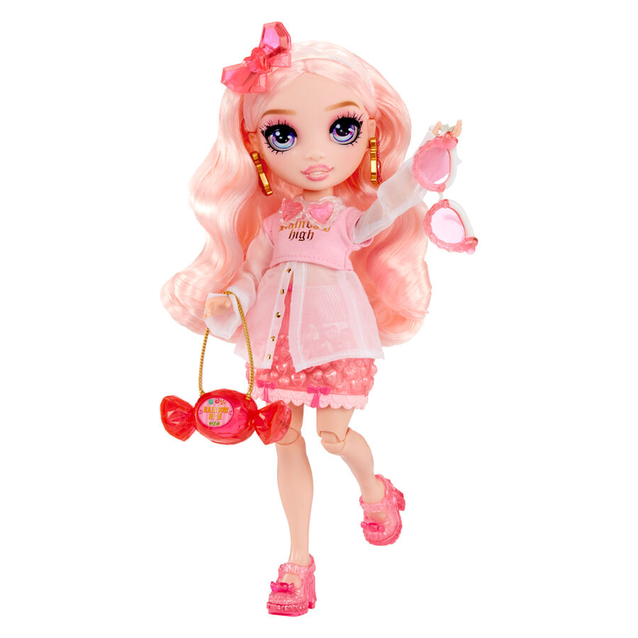 Muñeca Bella Crystal Fashion Rainbow High - Imagen 10