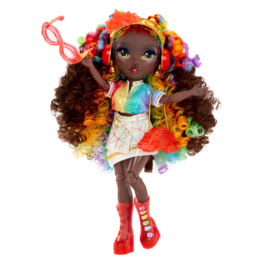 Muñeca Iris Crystal Fashion Rainbow High - Imagen 4