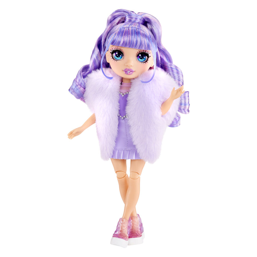 Muñeca Violet Crystal Fashion Rainbow High - Imagen 3