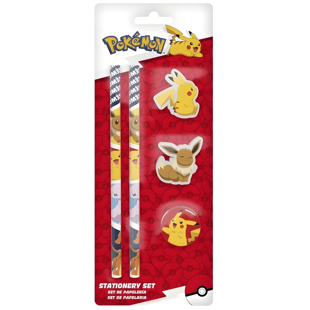 Blister papeleria Pokemon
