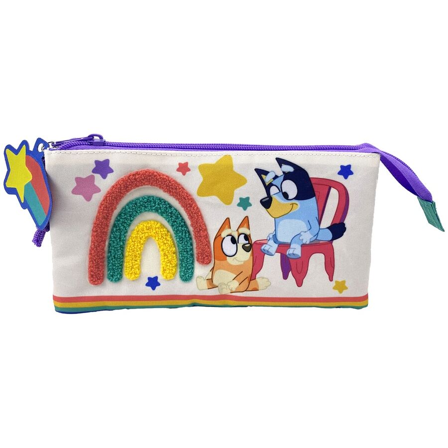 Portatodo Rainbow Bluey triple
