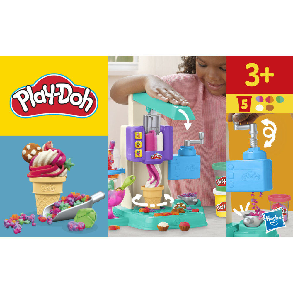 Heladeria multicolor Play-Doh - Imagen 8