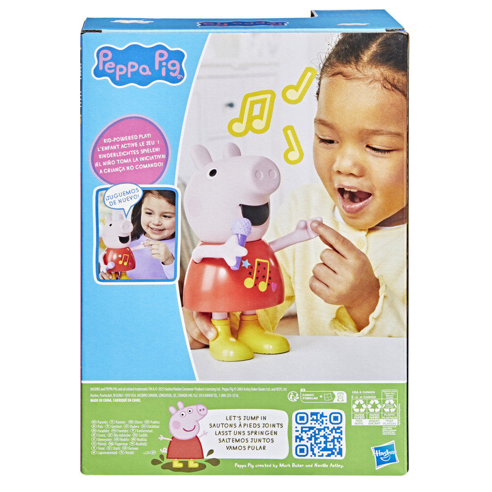 Muñeca musical Peppa Pig español