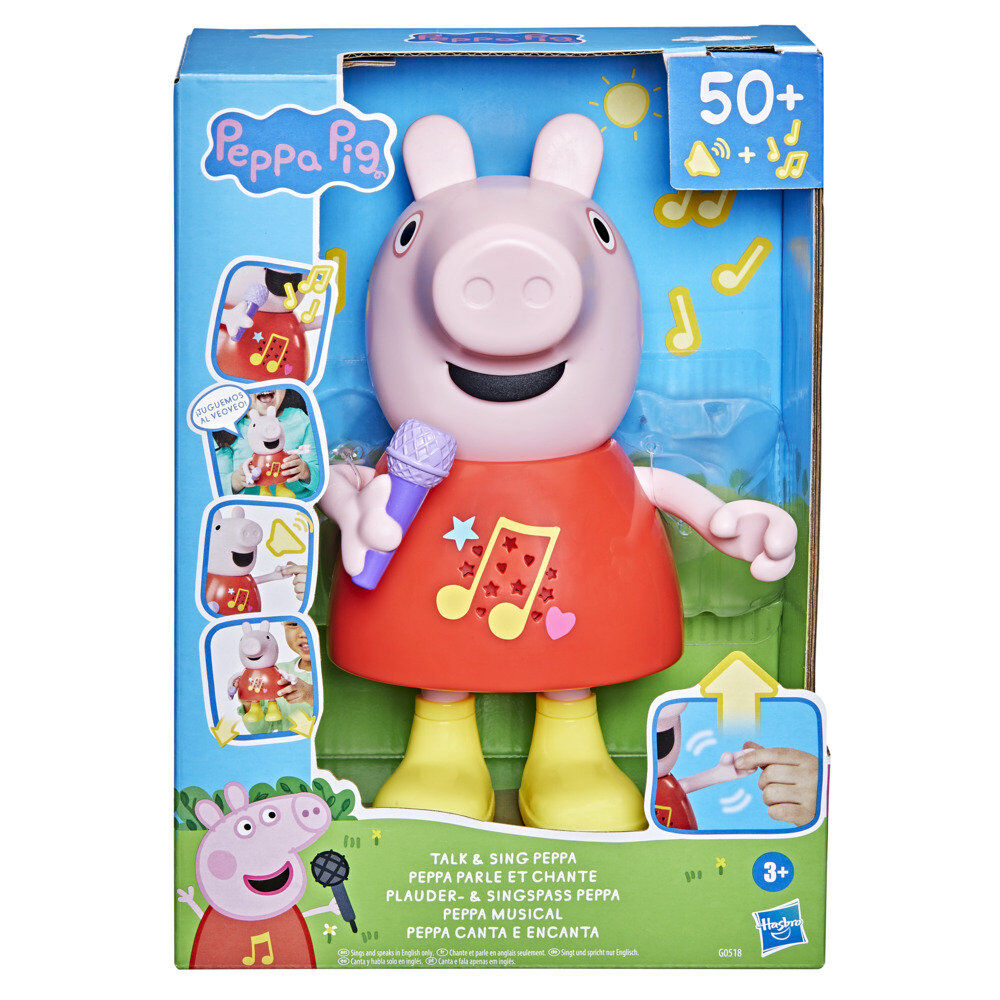 Muñeca musical Peppa Pig español - Imagen 6