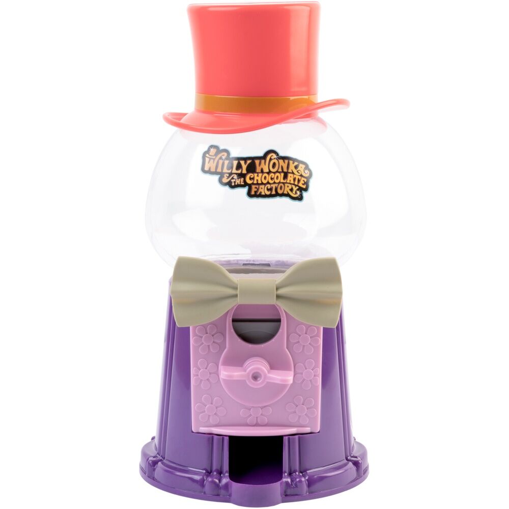 Maquina expendedora bolas chicles Willy Wonka