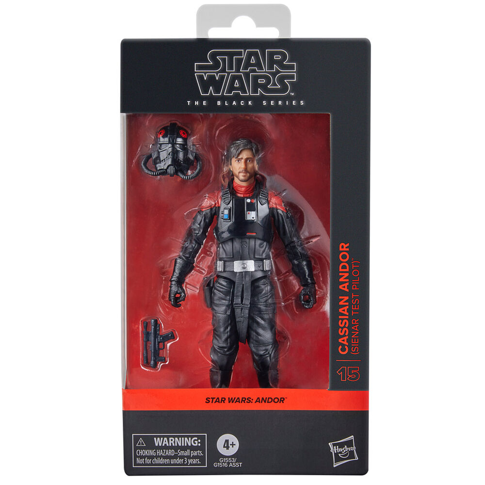 Figura Cassian Sienar Test Pilot Andor Star Wars 15cm