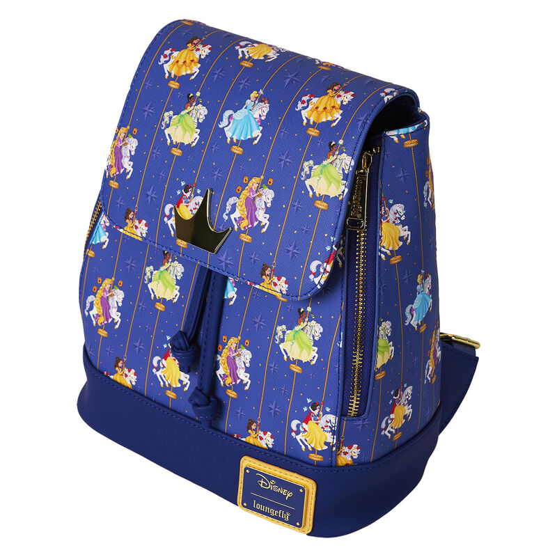 Mochila Carrusel Princesas Disney Loungefly 26cm - Imagen 5