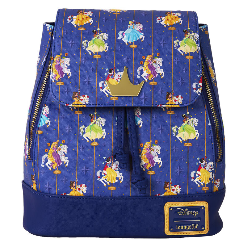 Mochila Carrusel Princesas Disney Loungefly 26cm - Imagen 6