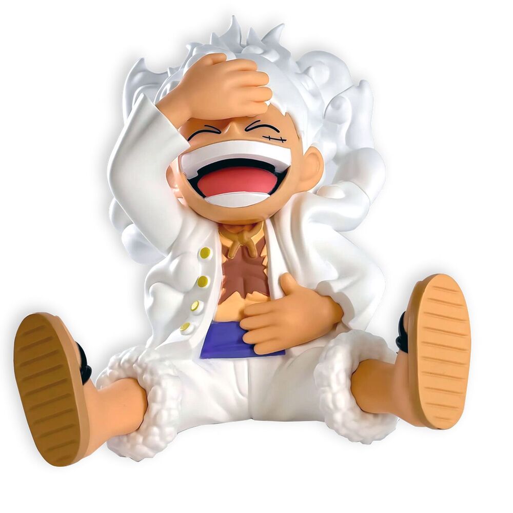 Figura hucha Monkey D Luffy Gear 5 One Piece 15cm