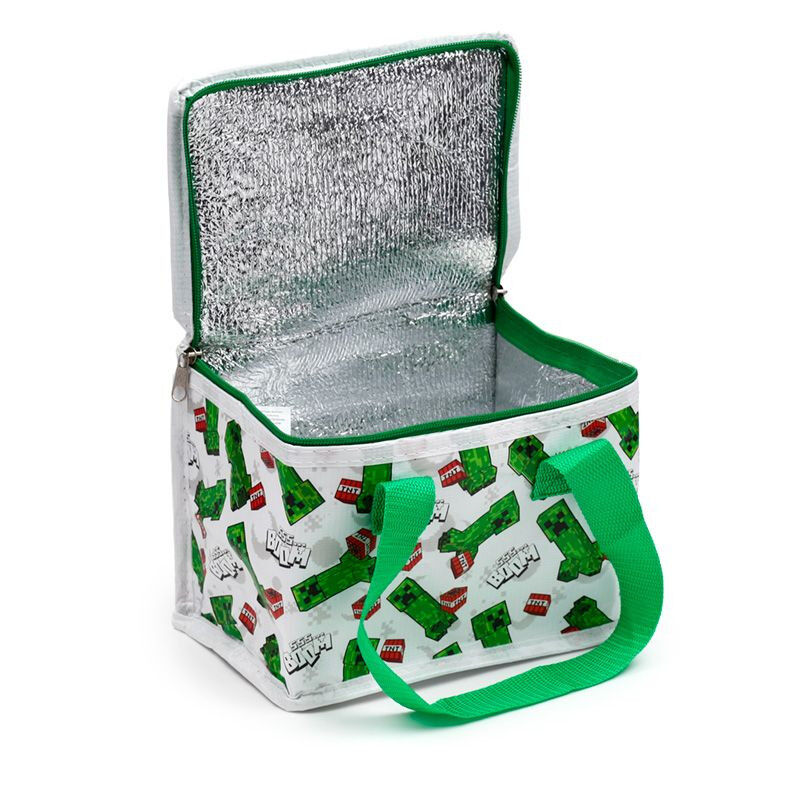 Bolsa refrigerante Creeper y TNT Minecraft