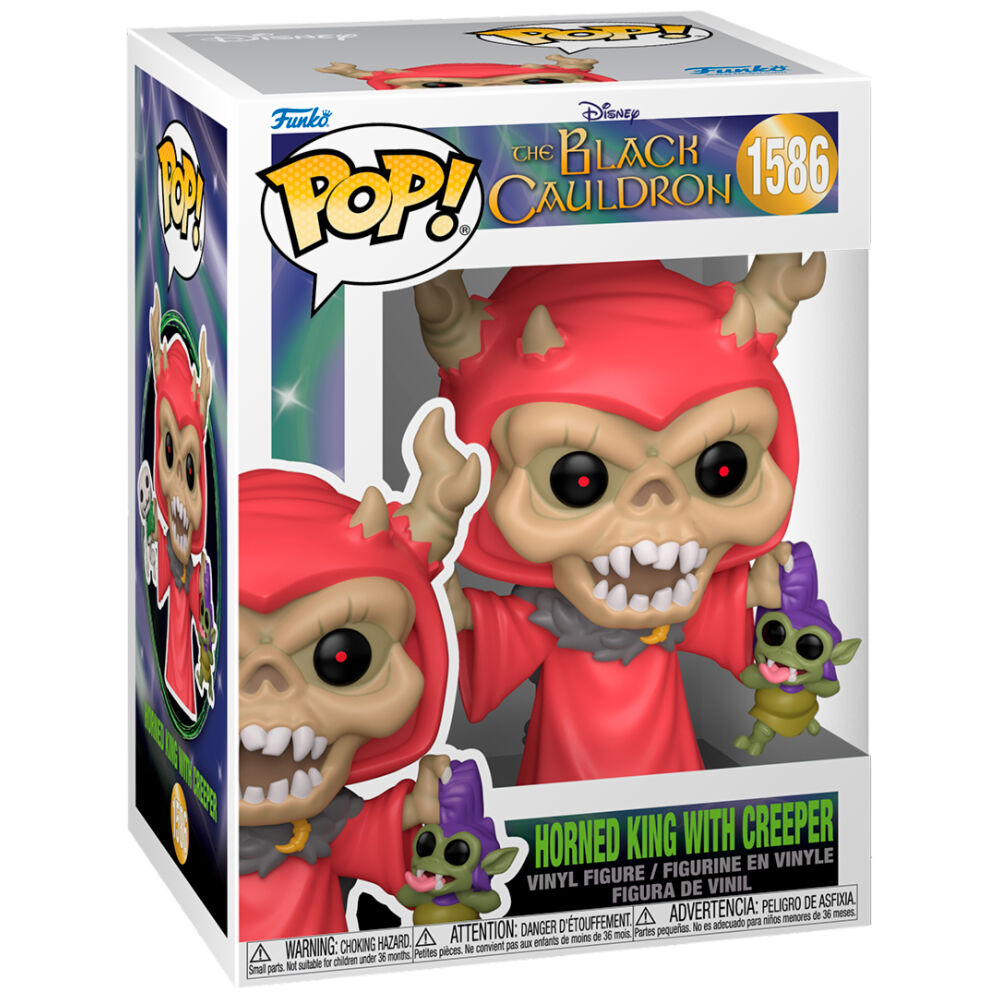 Figura POP Disney El Caldero Negro Horned King With Creeper