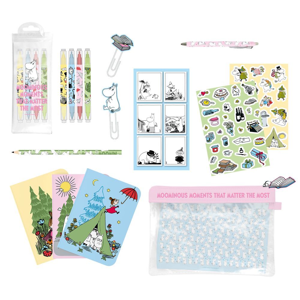 Set papeleria Moomin