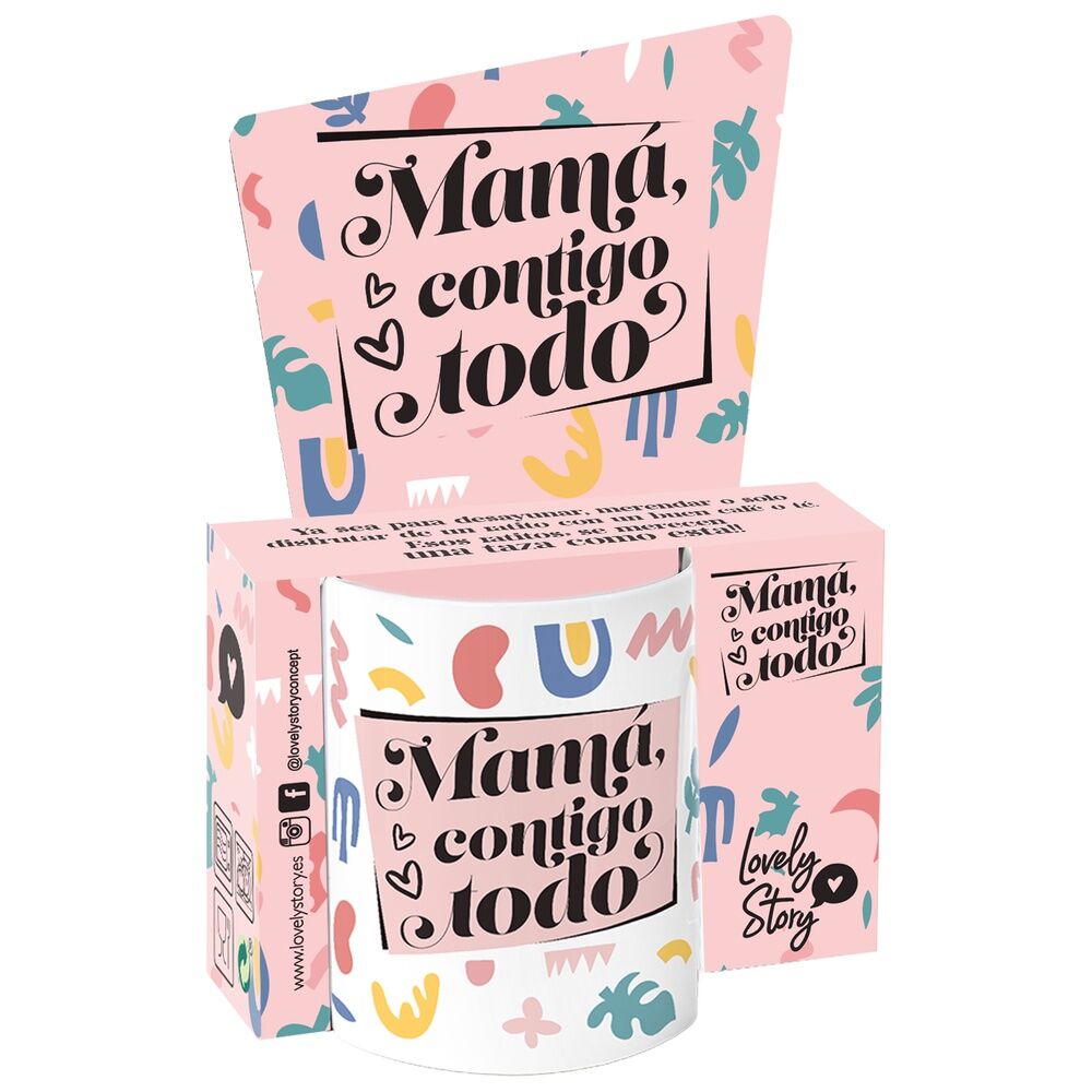 Taza Mama Contigo Todo 330ml