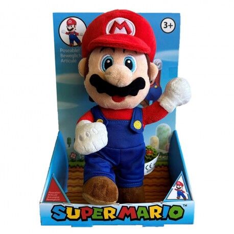 Peluche articulado Mario Super Mario Bros 25cm