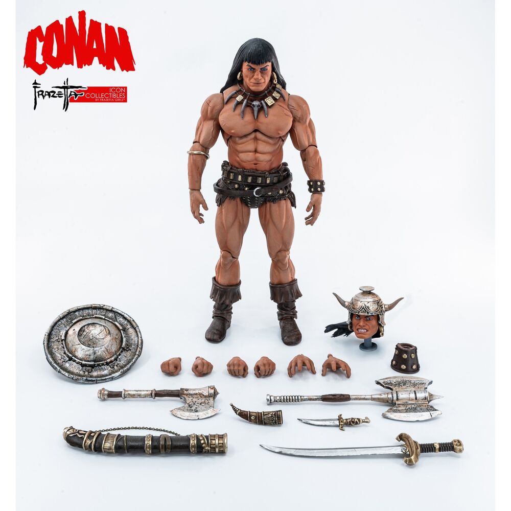 Figura Conan the Barbarian Frazetta Icon 17cm - Imagen 3