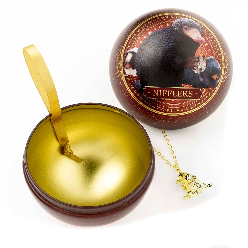 Colgante Niffler + Bola de Navidad Animales Fantasticos