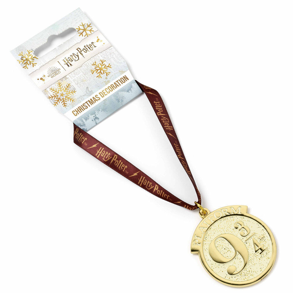 Adorno de Navidad Plataforma 9 3/4 Harry Potter