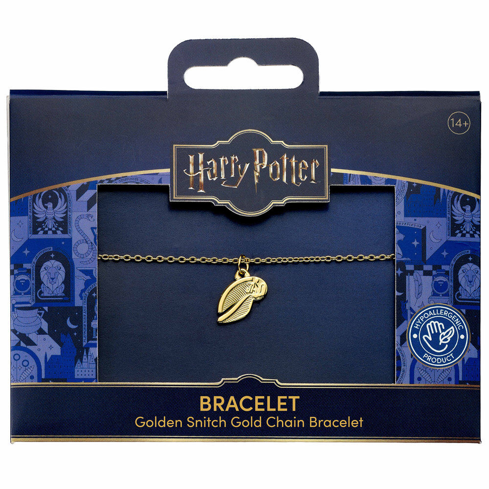 Pulsera Snitch Dorada Harry Potter